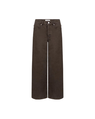 AL - Moore Denim Wide Fringe Brown